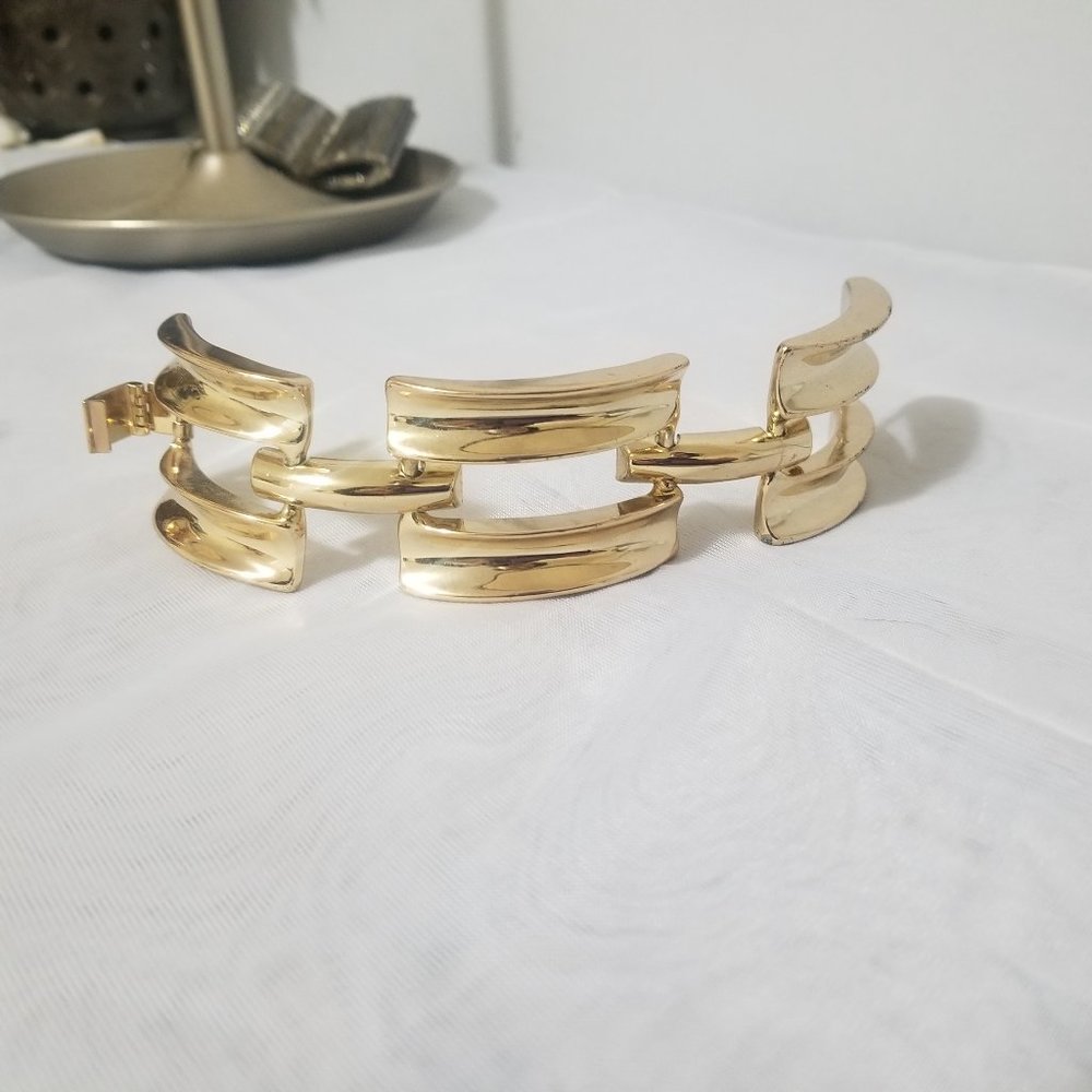 Gold Link Bracelet